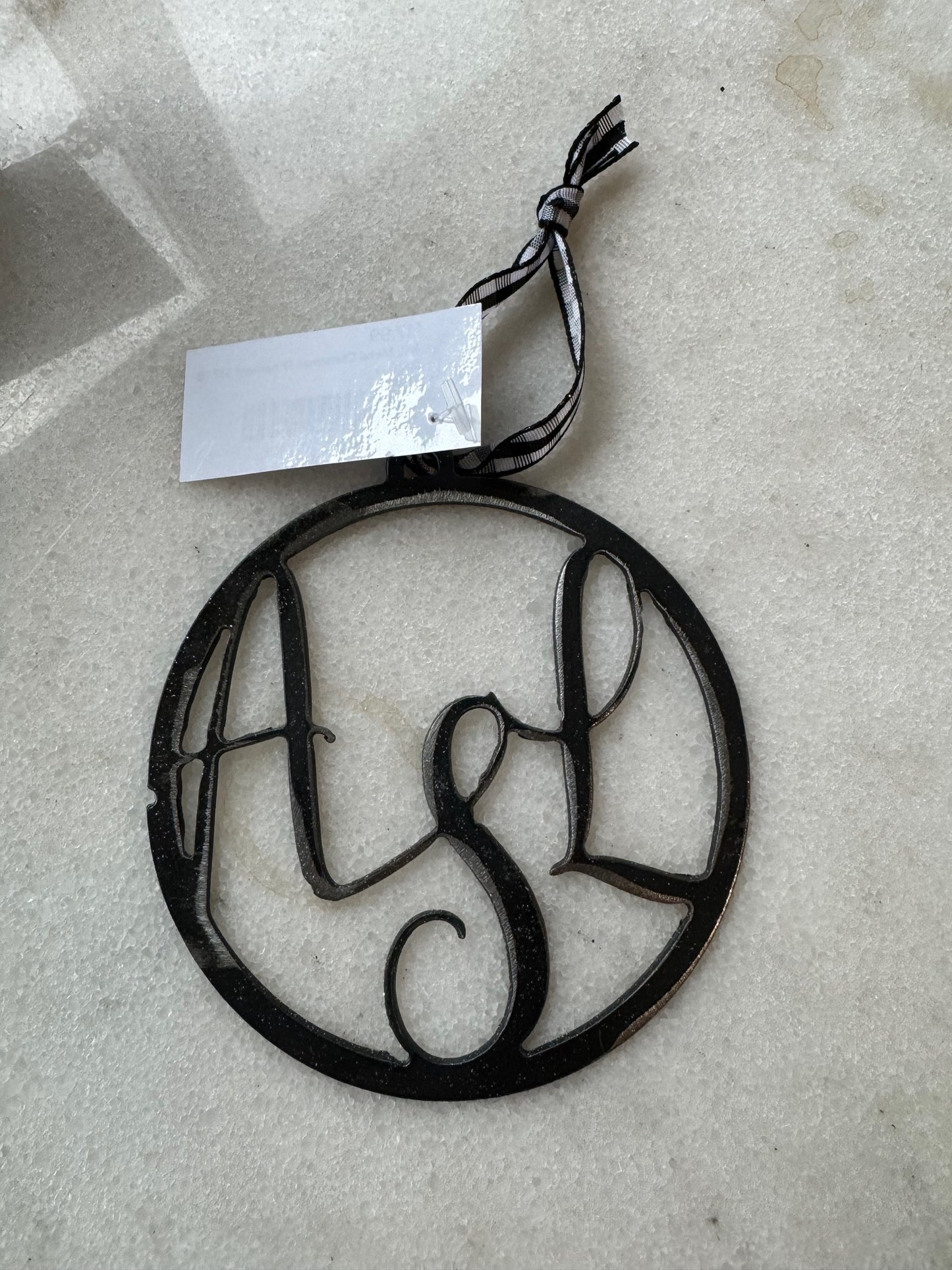 ASL Metal Ornament