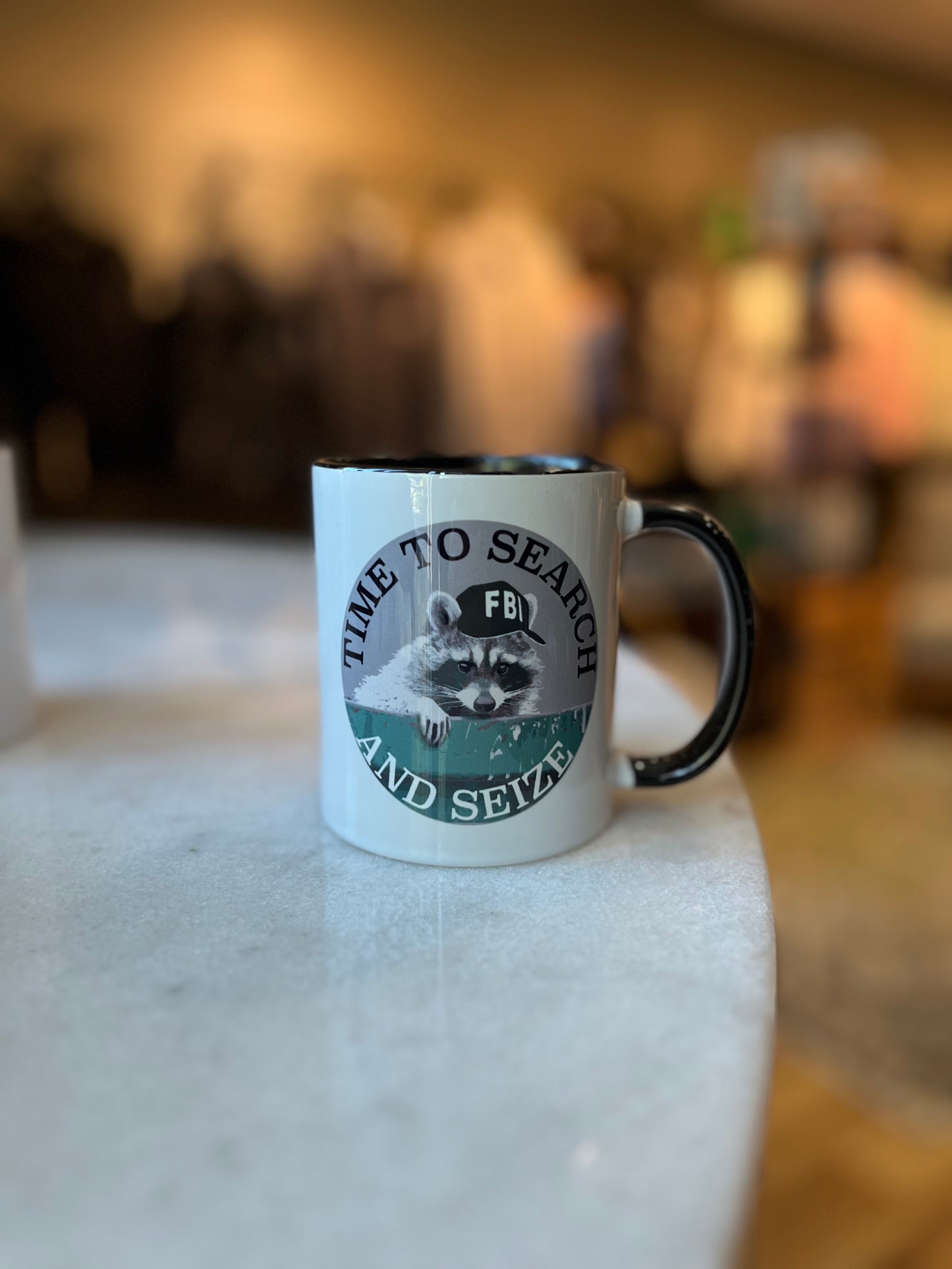 Search and Seize Mug