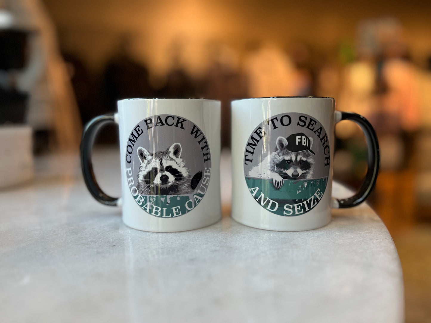 Search and Seize Mug