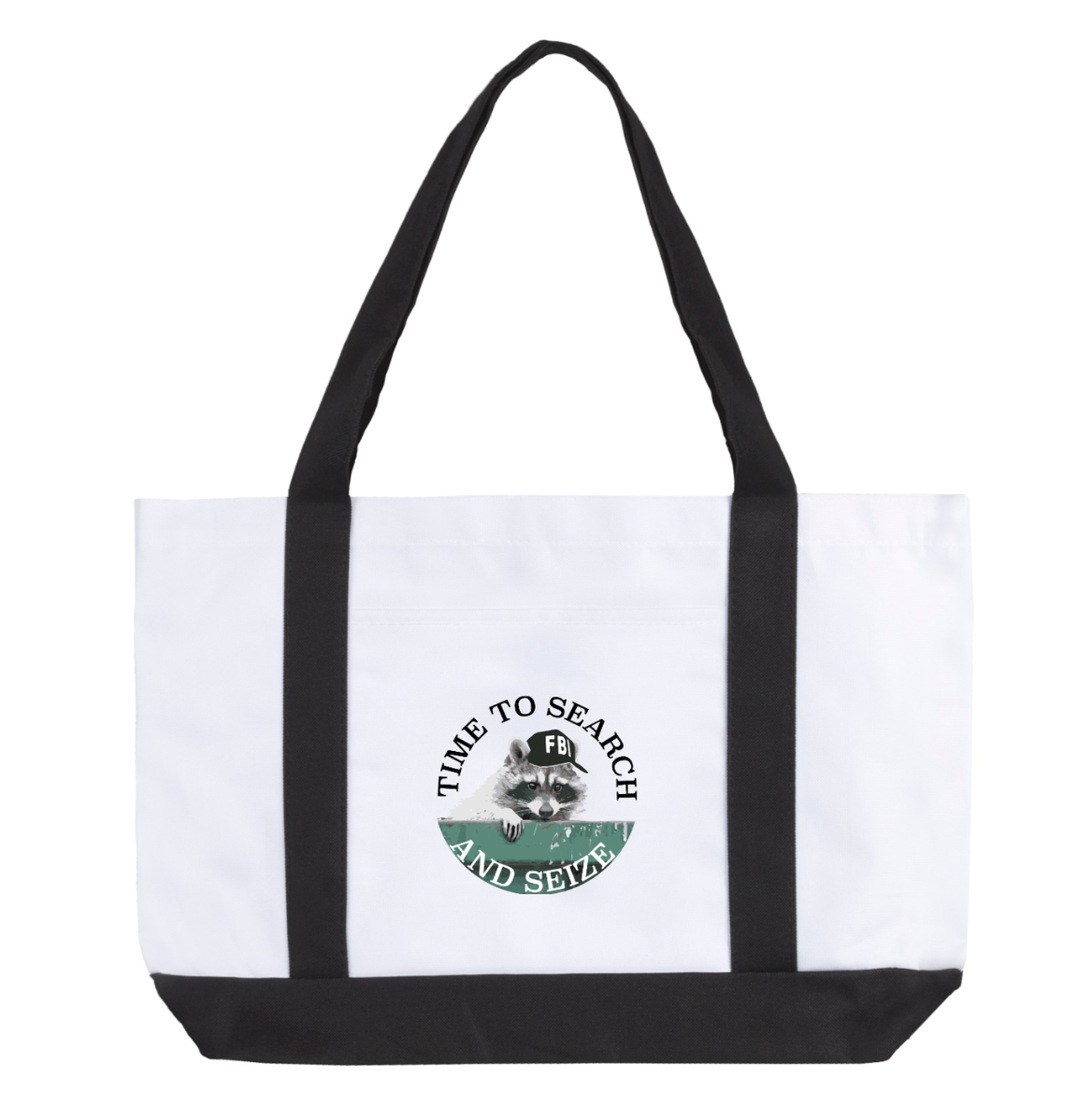 Pre-Order Search and Seize Large Canvas Tote
