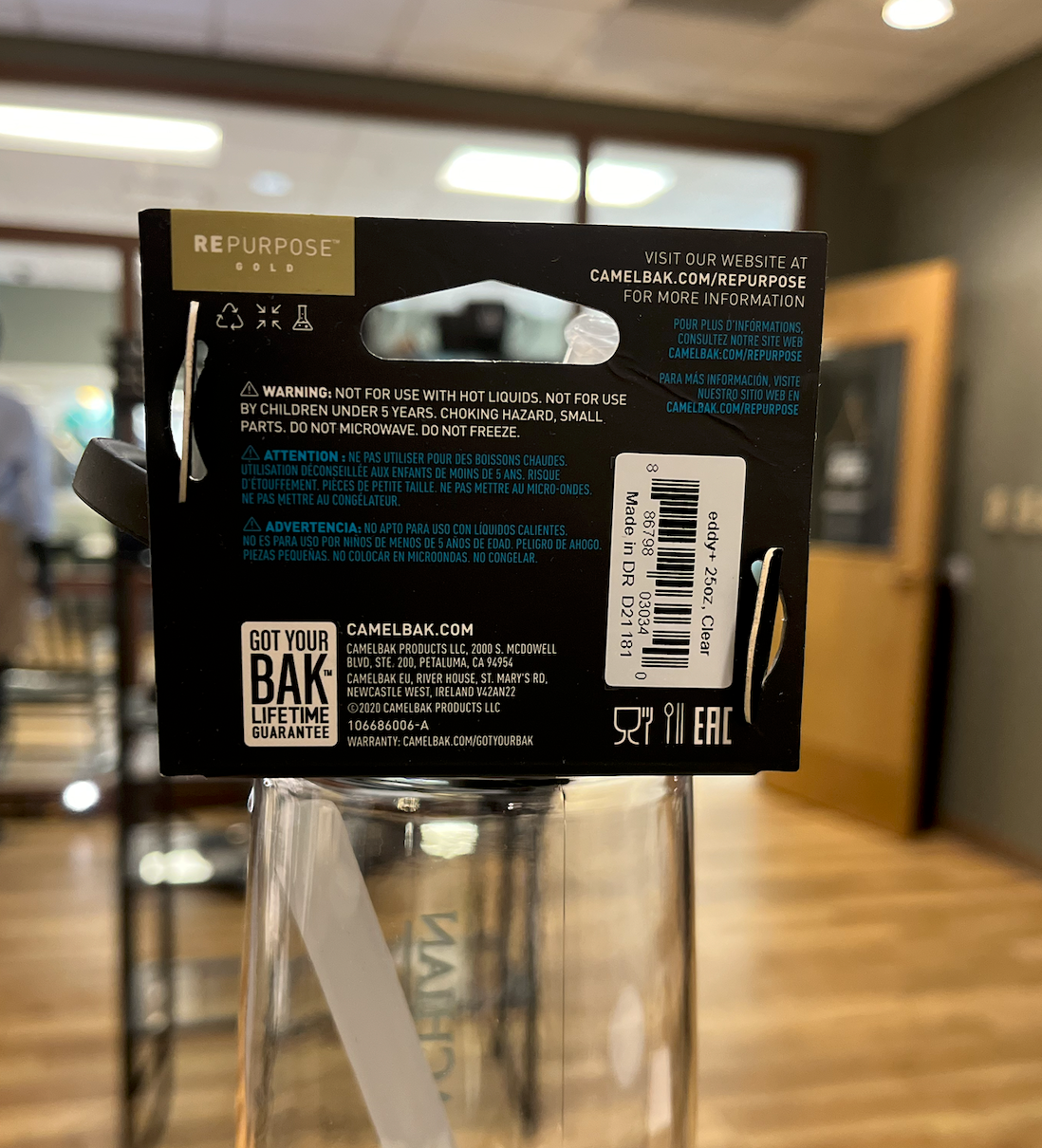ASL Camelback 750ML Leak-Proof Waterbottle