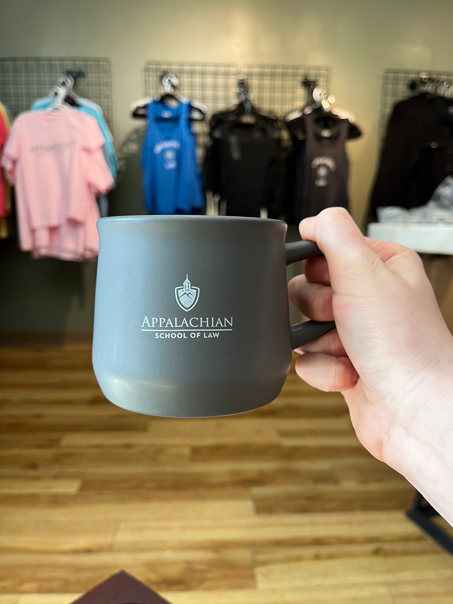 ASL Angus Coffee Mug, Gray, 15 oz.