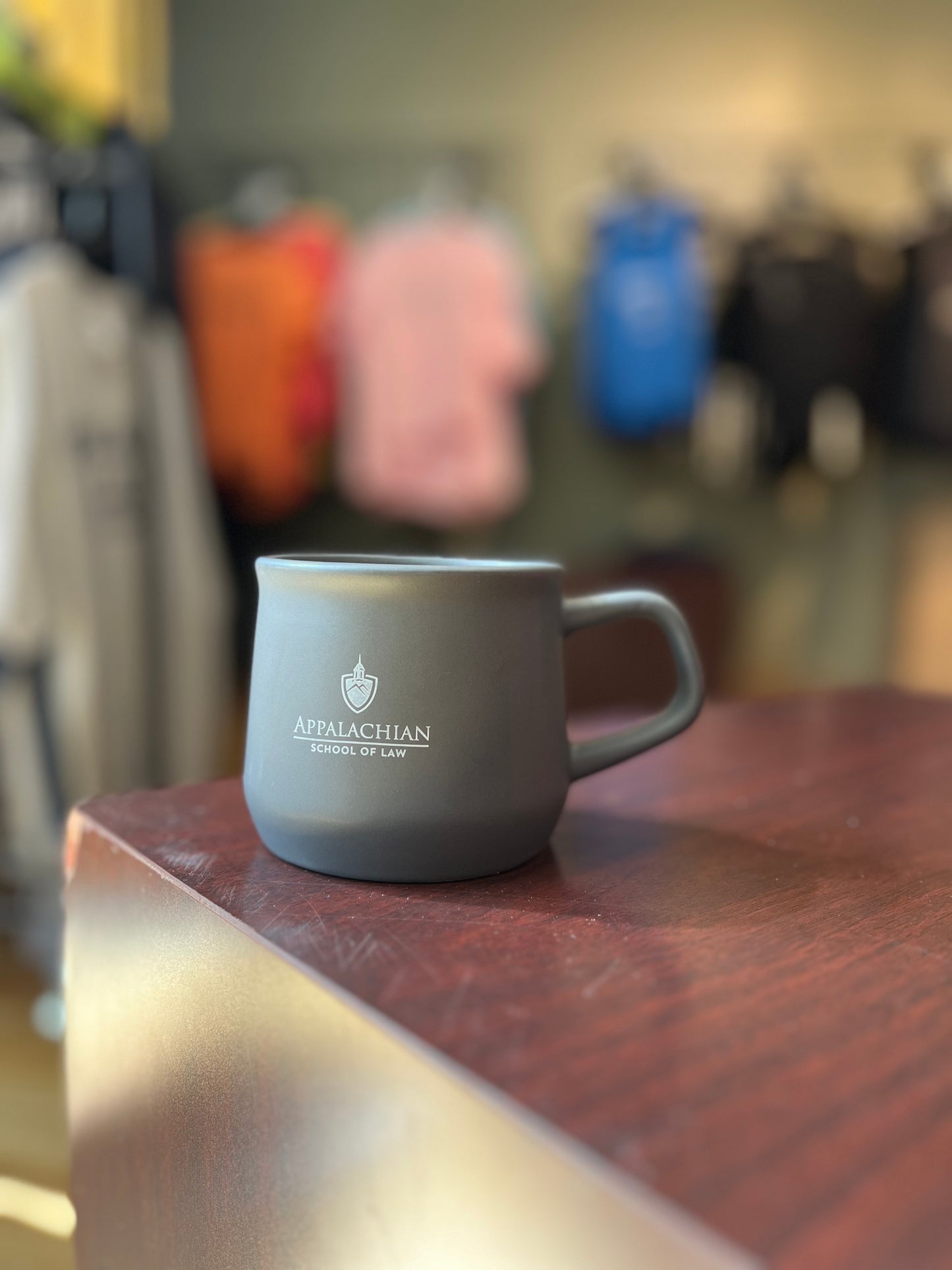 ASL Angus Coffee Mug, Gray, 15 oz.