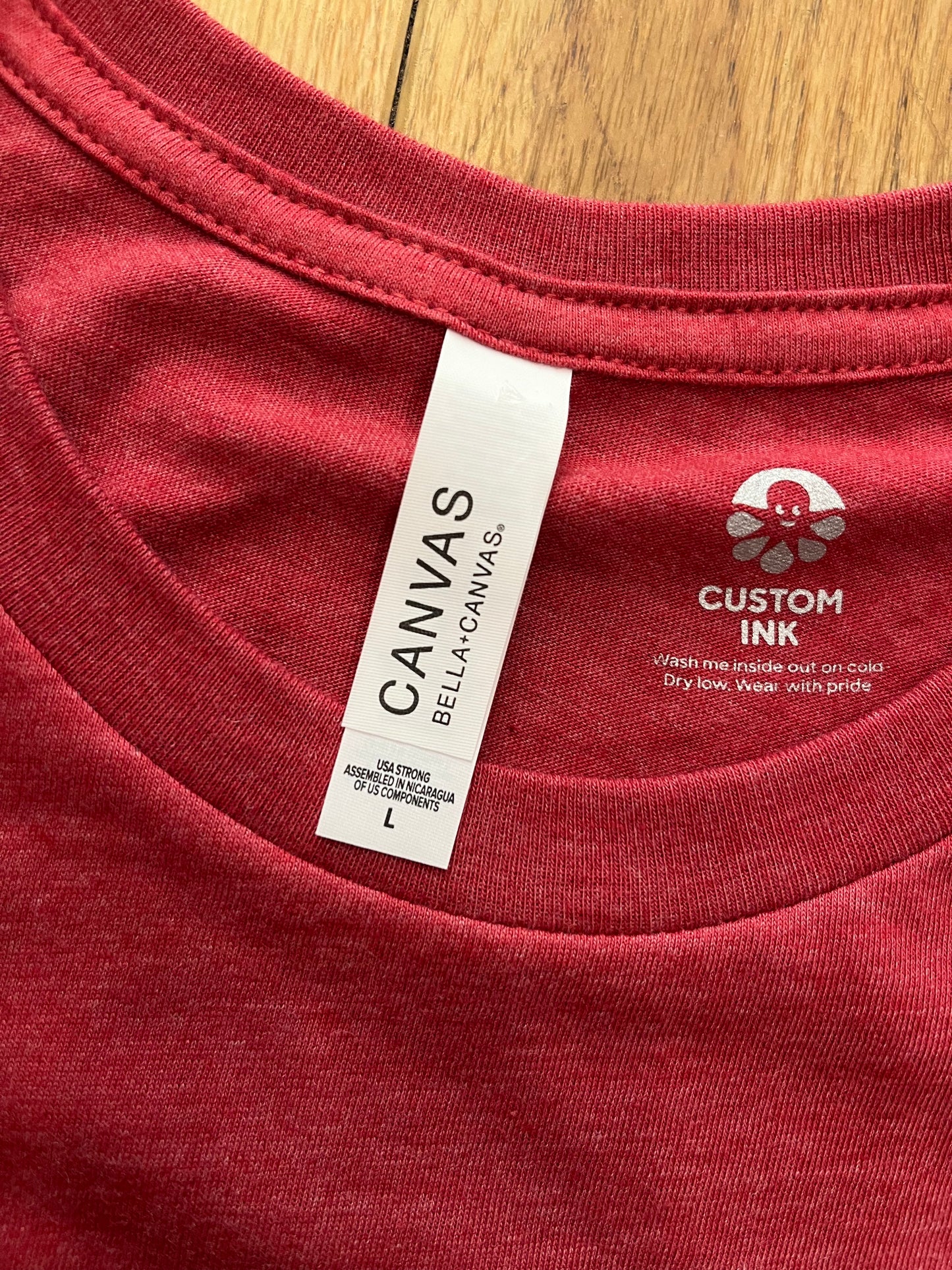 ASL Alumni Soft Red Shirt