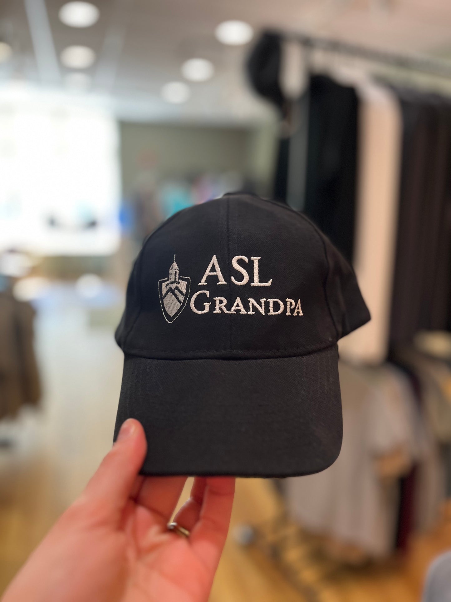 ASL Grandpa Adjustable Hat